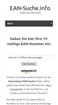 Mobile Screenshot of ean-suche.info